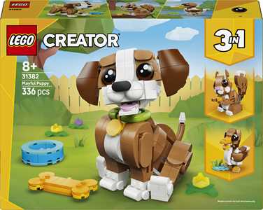 Giocattolo LEGO Creator Adorabili animali: cagnolino giocoso LEGO