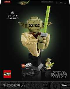 Giocattolo LEGO Star Wars (75438). Busto di Yoda LEGO