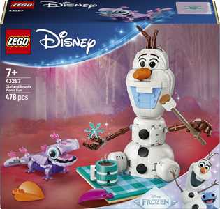 Giocattolo LEGO Disney Princess (43287). Il divertente picnic di Olaf e Bruni LEGO