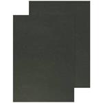 Copertina per rilegatura Q-Connect A4 250 g/m² nero goffrato conf. 100 pezzi - KF00501