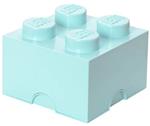 Contenitore LEGO Brick 4 Azzurro Acqua