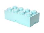 Contenitore LEGO Brick 8 Azzurro Acqua