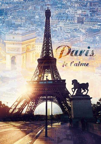 Puzzle da 1000 Pezzi - Parigi all'Alba - 3