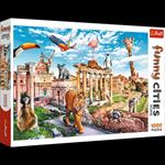 Puzzles - 1000 Funny Cities - Wild Rome