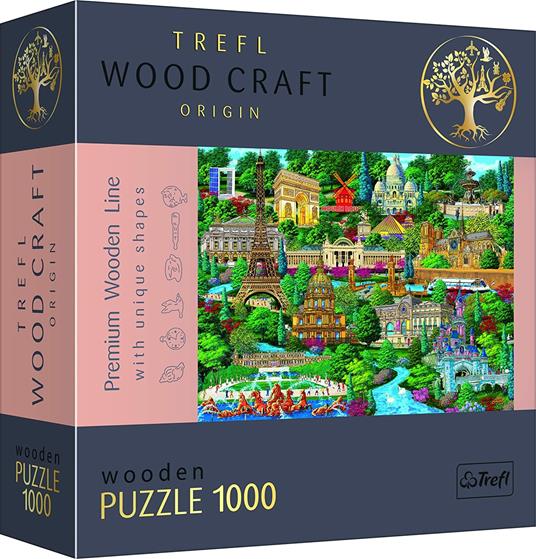 Puzzle da 1000 Pezzi Woodcraft - Luoghi Famosi in Francia - Trefl - Puzzle  1000 - Puzzle da 1000 a 3000 pezzi - Giocattoli | laFeltrinelli
