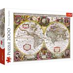 Puzzle da 2000 Pezzi - A New Land and Water Map of The Entire Earth, 1630