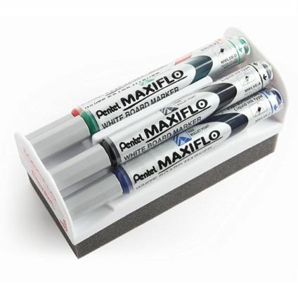 Pentel Maxiflo Set di 12 pennarelli per lavagna …