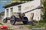 1/35 German 7.5cm Anti-Tank Gun Pak 40. Early Prod (MA35394)