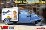 1/35 Tempo E400 Kastenwagen 3-Wheel Delivery Box Track