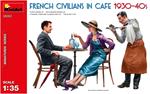 1/35 French Civilians In Cafe 1930-40s (MA38062)