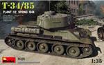 Miniart: 1/35 T/34/85 Plant 112, Spring 1944 (5/23) *