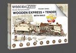 WOODEN.CITY Wooden Express + Tender puzzle 3D