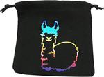 Fabulous Llama Dice Bag Arcobaleno Q Workshop