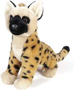 Peluche Iena di bambini 28 cm Cuscino giocattoli ragazzi regalo Animali Colore bambola ragazze Giocattolo morbido Republic Green Beige carino Gatto Cane Highland Compleanno Natale regali leone