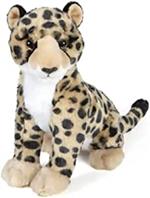 Ghepardo Peluche 100% Riciclato di 28 cm Animali Giocattolo Bambini Multicolore Republic Morbido Wild Regali Grande Regalo Giocattoli