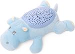 Luce Notturna Bambini Lampada Proiettore Per Neonati Ricaricabile Regalo Colori Notte Peluche Per Neonato Portatile Compleanno luci Comodino Cameretta Sensore Camera Nanna Lucina mesi (Ippopotamo)