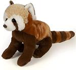 Peluche Panda Rosso 26 Cm Peluche, Regali per Bambini 20 cm, Multicolore Alta qualità