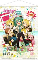 Vocaloid Wallscroll Hey! Piapro Characters 50 X 70 Cm POPbuddies