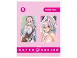 Super Sonico Spilla Badge Pack Ver B Badge Pack Popbuddies