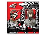 Persona 5 Royal Spilla Badges 2-pack Crow / Goro Akechi Popbuddies