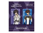 Code Geass Lelouch Of The Re:surrection Spilla Badges 2-pack Lelouch & Suzaku Popbuddies