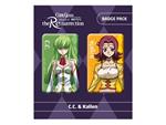 Code Geass Lelouch Of The Re:surrection Spilla Badges 2-pack C.c. & Kallen Popbuddies