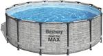 Bestway 5619D piscina fuori terra Piscina con bordi Piscina rotonda 15232 L Grigio