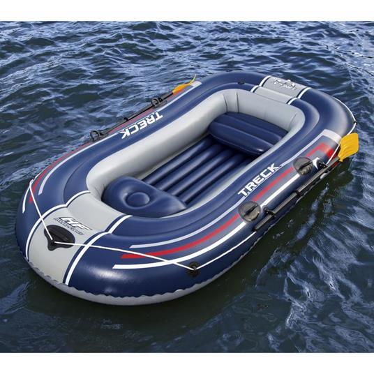 Bestway Gommone Gonfiabile Hydro-Force con Pompa e Remi Blu - Bestway -  Piscine e giochi in spiaggia - Giocattoli