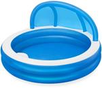 Bestway 54337 piscina fuori terra Piscina gonfiabile Piscina rotonda 850 L Blu, Bianco