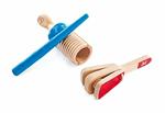 Set Percussioni Duo in legno. Hape E0605