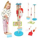 Set Pulizie in Legno Gioco Simbolico per Bambini