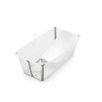 Vaschetta Bagnetto Flexibath Verde Trasparente Con Newborn Incluso