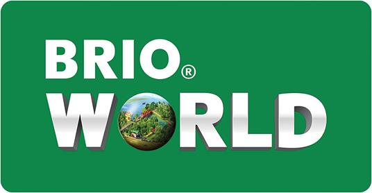 BRIO WORLD - Pacchetto Binari Mini Dritti, Accessori per Pista Trenino BRIO, 4 pezzi, Età 3+ Anni - 6