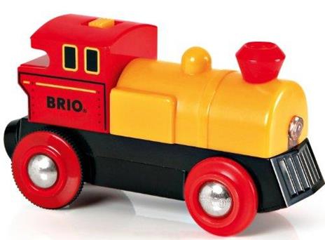 BRIO WORLD - Locomotiva Ricaricabile con cavo USB, Veicoli per Pista Trenino BRIO, Età 3+ Anni - 2