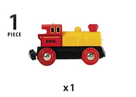 BRIO WORLD - Locomotiva Ricaricabile con cavo USB, Veicoli per Pista Trenino BRIO, Età 3+ Anni - 8