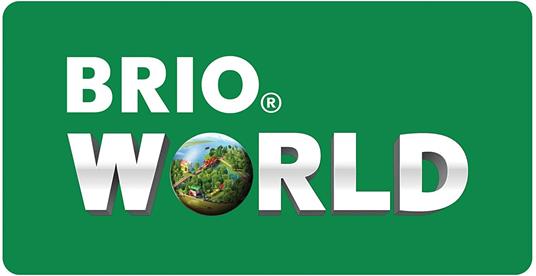 BRIO WORLD - Vagone con Gru, Veicoli per Pista Trenino BRIO, 4 Pezzi, Età 3+ Anni - 7