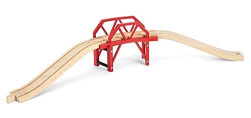 BRIO WORLD - Ponte Ferrovia, Accessorio per Pista Trenino BRIO, Set da 4 Pezzi, Età 3+ Anni - 3