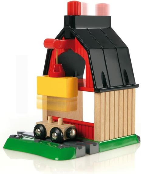 BRIO WORLD - Set Ferrovia Fattoria, Pista Trenino con Accessori, 20 pezzi, Età 3+ Anni - 5