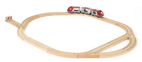 BRIO WORLD - Starter Set Ferrovia, Pista Trenino con Accessori, 26 pezzi, Età 3+ Anni - 11