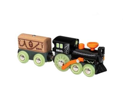 BRIO WORLD - Treno Fantasma, Veicoli per Pista Trenino BRIO, 3 Pezzi, Età 3+ Anni