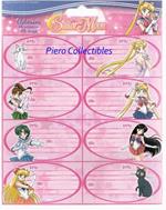 Sailor Moon Adesivi Chiudipacco 2 Fogli Etichette