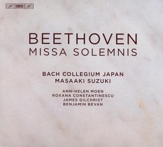 Missa Solemnis - CD Audio di Ludwig van Beethoven