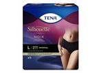 Tena Silhouette Mutandine Noir Vita Bassa Nero Normal Taglia L Confezione 9 pz