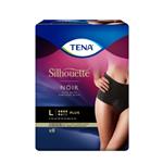 Tena Silhouette Noir Mutandine Vita Alta Nero Taglia L Plus Confezione 8 Pz