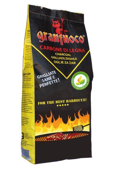 Carbonella per barbecue 21 Kg Carbone per barbecue e grigliate confezione  da 7 sacchi da 3 Kg - Gruppo Maruccia - Idee regalo