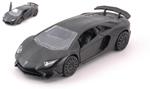 Lamborghini Aventador Sv Matt Black 125Cm Model Jada30109Bk