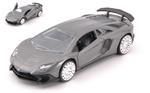 Lamborghini Aventador Sv Metallic Grey 125Cm Model Jada30109Gy