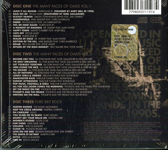 The Many Faces of Oasis - CD Audio di Oasis - 2