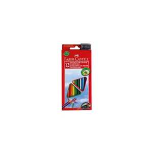 Cartoleria Astuccio cartone da 12 matite colorate triangolari Eco Faber-Castell