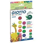 Pasta da modellare Giotto Patplume. Scatola 8 panetti da 33 g. Colori assortiti